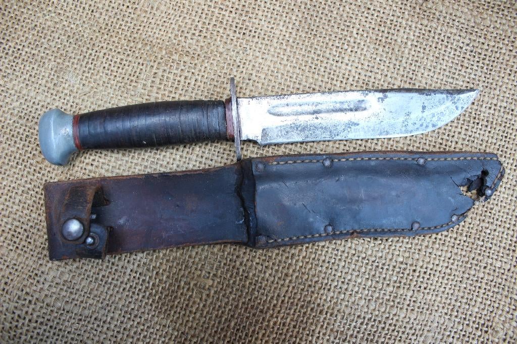 WW2 US PAL 36 combat Knife RH36, Verzamelen, Ophalen of Verzenden, Landmacht, Amerika, Mes of Dolk
