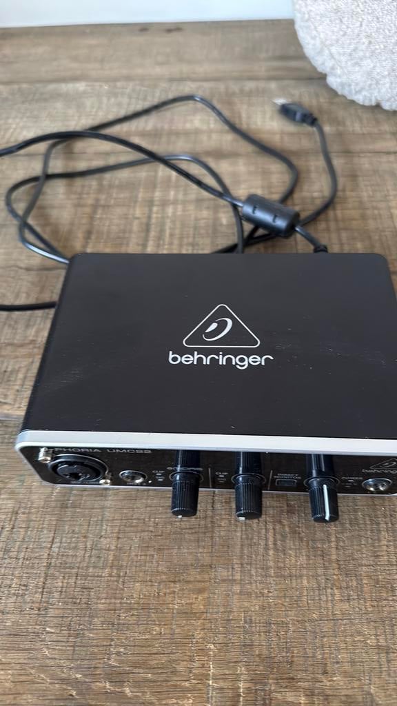 Behringer U-phoris UMC22, Ophalen of Verzenden, Zo goed als nieuw