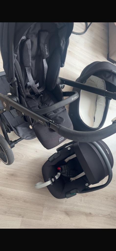 Cybex Balios S Lux kinderwagen niet lang gebruikt, Zo goed als nieuw, Verstelbare duwstang, Ophalen, Kinderwagen