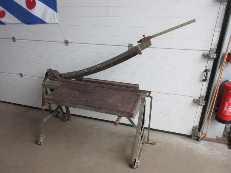 Knipschaar, plaatwerkschaar Jörg, Ophalen, Gebruikt