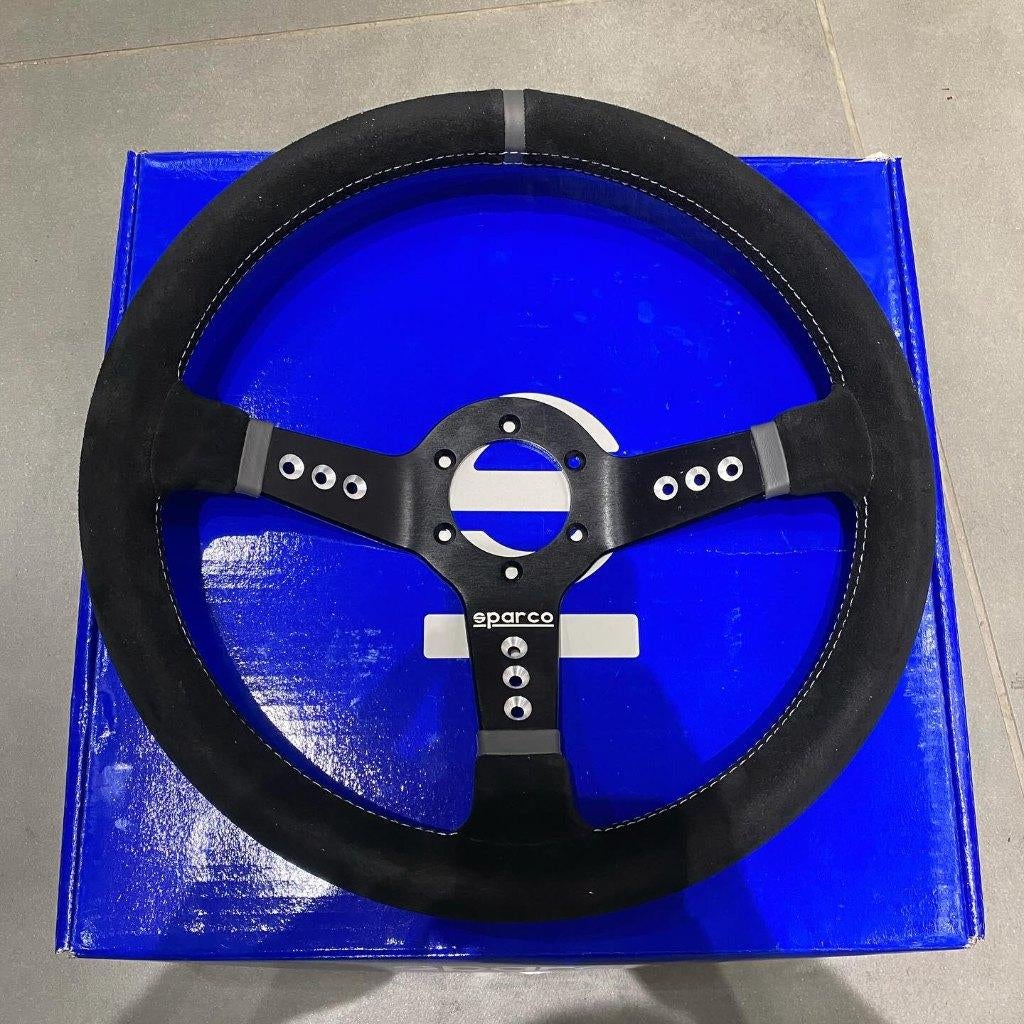 Sparco Piuma L777 stuur sportstuur racestuur leder suede, Ophalen of Verzenden