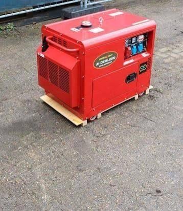 Aggregaat/generator Diesel 9500w Silent Gratis levering, Doe-het-zelf en Verbouw, Aggregaten, Dieselolie, Geluidgedempt, Nieuw