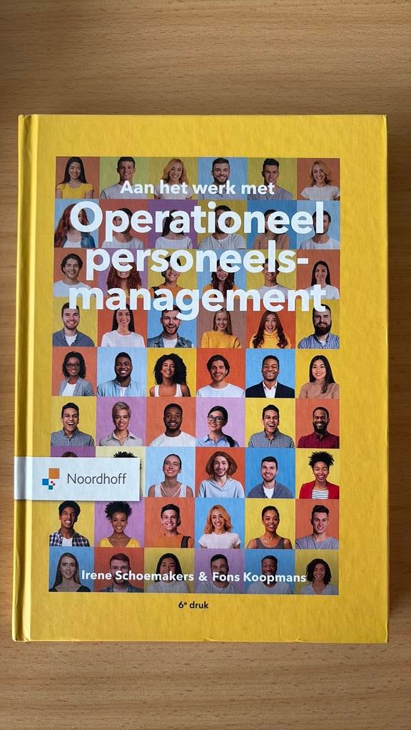 Irene Schoemakers - Operationeel personeelsmanagement, Boeken, Ophalen of Verzenden, Zo goed als nieuw, Irene Schoemakers; Fons Koopmans