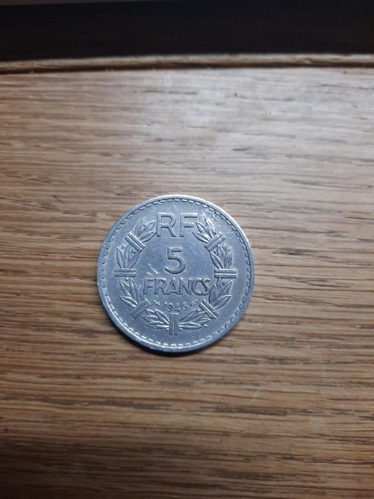 Frankrijk 5 Francs 1946, Ophalen of Verzenden, Frankrijk