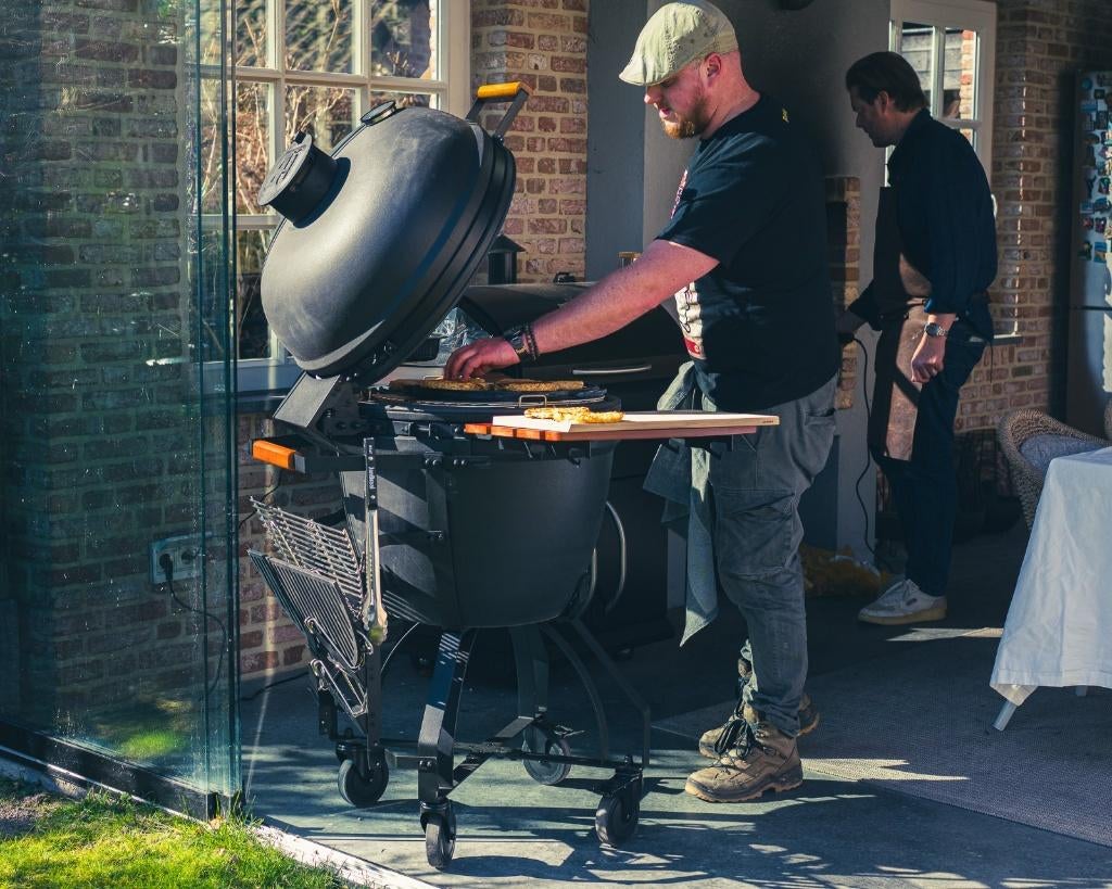 Alternatief voor de Primo Kamado? Bekijk Grill Bill, Ophalen of Verzenden, Nieuw, Grill Bill, Met accessoires