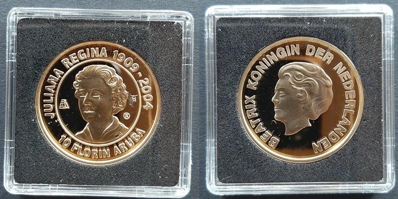 Penning Juliana Regina 1909 2004, Postzegels en Munten, Verzenden, Overige materialen