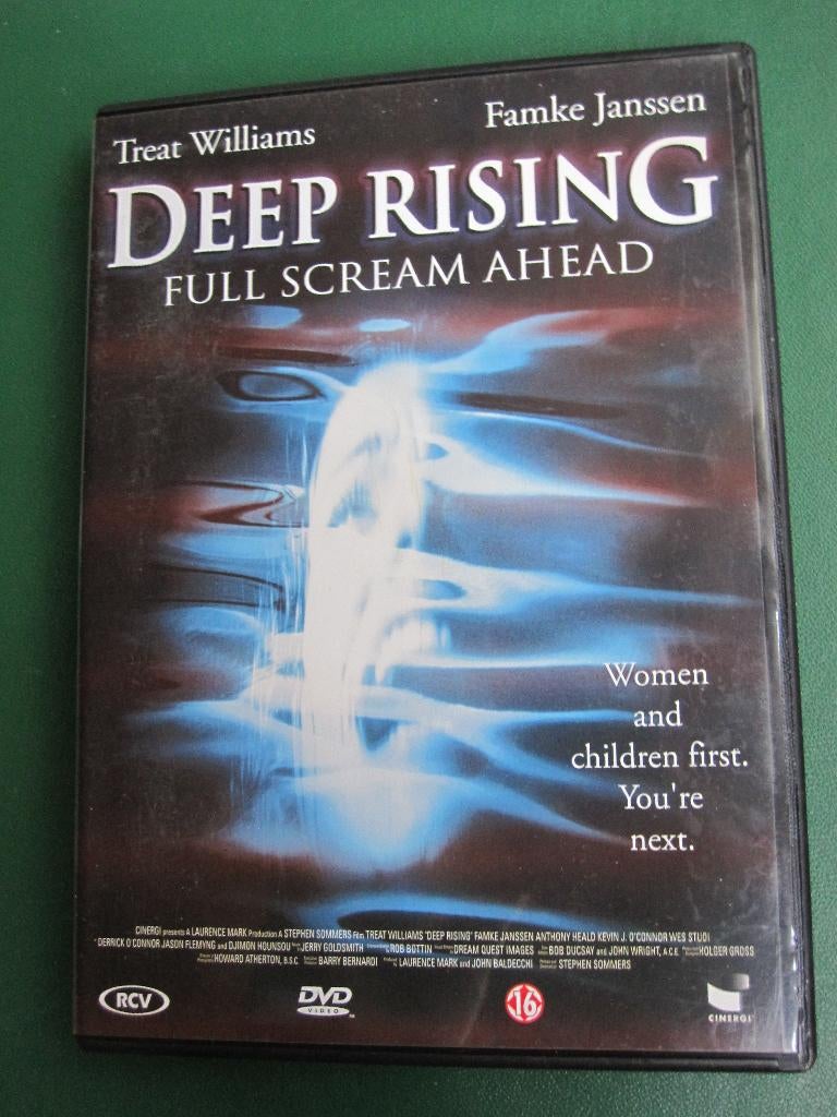 Deep Rising (1997), Vanaf 16 jaar, Ophalen of Verzenden, Zo goed als nieuw, Actiethriller