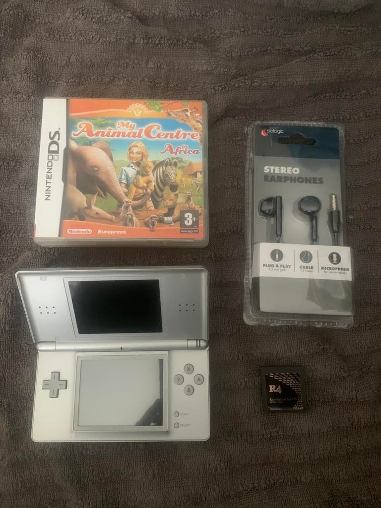 Nintendo Ds lite, werkend weggezet, Ophalen of Verzenden, Zo goed als nieuw, Zwart, DS Lite