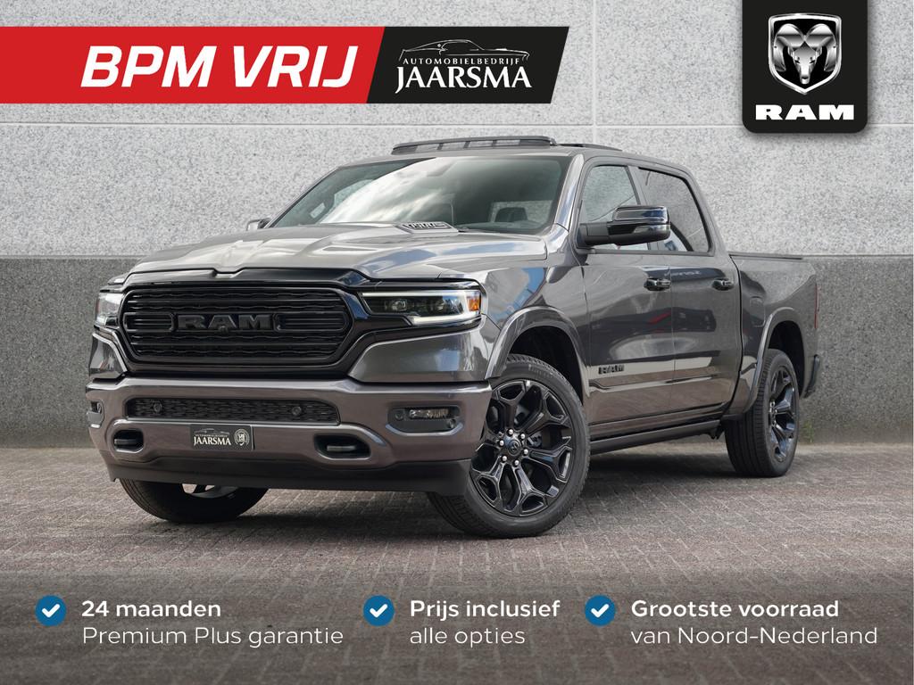 Dodge Ram 1500 5.7 V8 4x4 Crew Cab Limited Night |Digitaal C, Auto's, Automaat, 5654 cc, 402 pk, Bedrijf