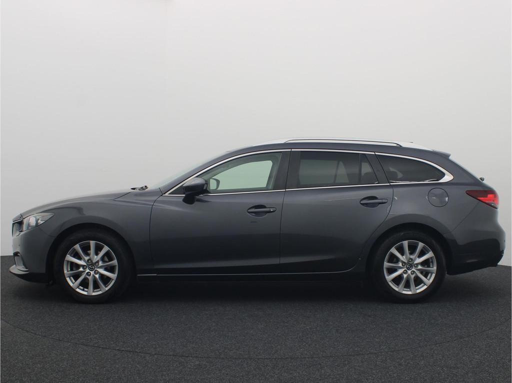 Mazda 6 Sportbreak 2.0 HP TS+ AUTOMAAT / XENON / STOELVERW /, Stof, Gebruikt, 4 cilinders, 6 sportbreak