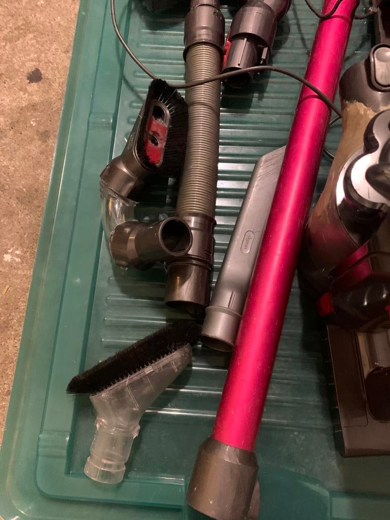 Dyson steel stofzuiger dc45, Witgoed en Apparatuur, Stofzuigers, Ophalen of Verzenden, Gebruikt, Reservoir, Stofzuiger