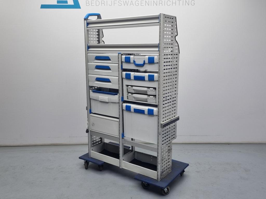 Sortimo bedrijfswagen inrichting bedrijfswageninrichting, Niet ingevuld, Niet ingevuld, Niet ingevuld