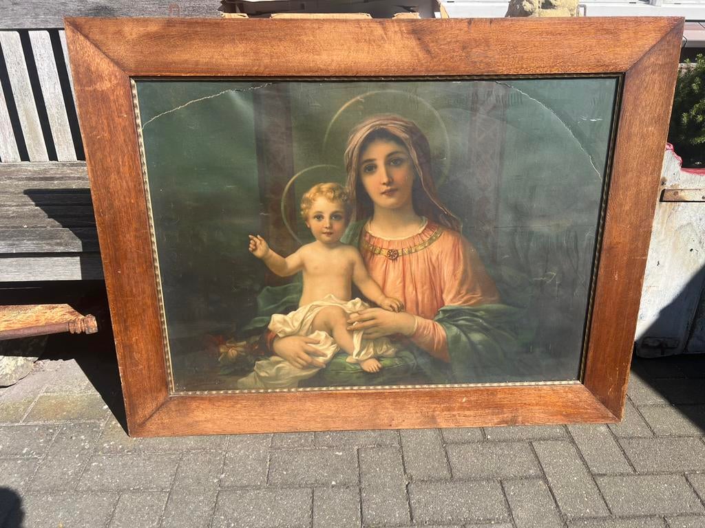 OUDE PRENT MARIA MET JEZUS, Ophalen