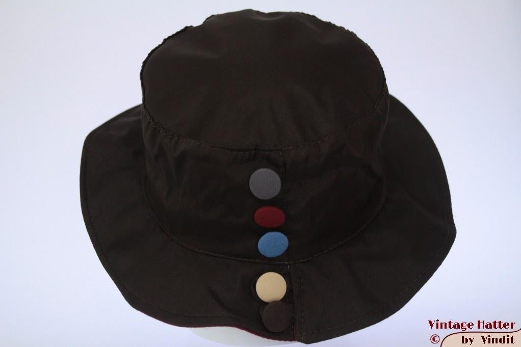 buckethat Dames regenhoed Hawkins donker bruin 53-57 nieuw, Kleding | Dames, Hoeden en Petten, Hoed, Hawkins, Nieuw, One size fits all