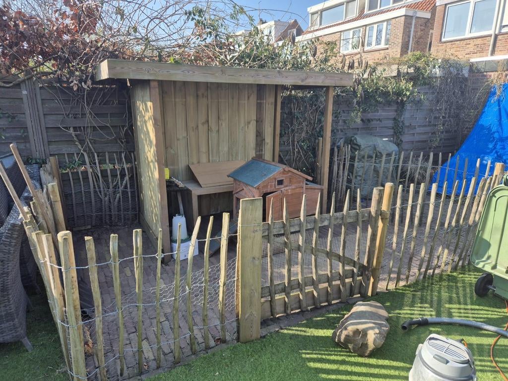 Schapen/kippen/konijnen hek op rol, Dieren en Toebehoren, Ophalen, Gebruikt, Kooi, Cavia