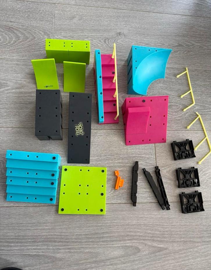 Tech Deck Vingerskateboard Park Set - Ramps & Rails, Ophalen, Gebruikt, Jongen of Meisje