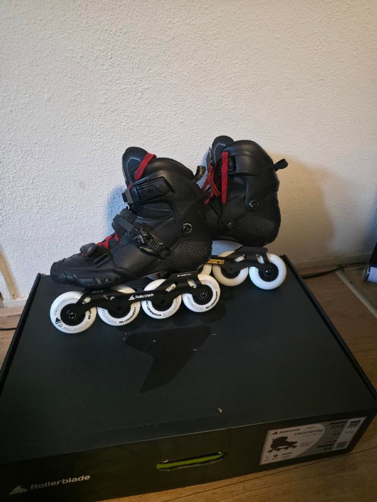 Rollerblade Crossfire maat 44/28.5cm skeelers/inline skates, Sport en Fitness, Skeelers, Ophalen of Verzenden, Zo goed als nieuw