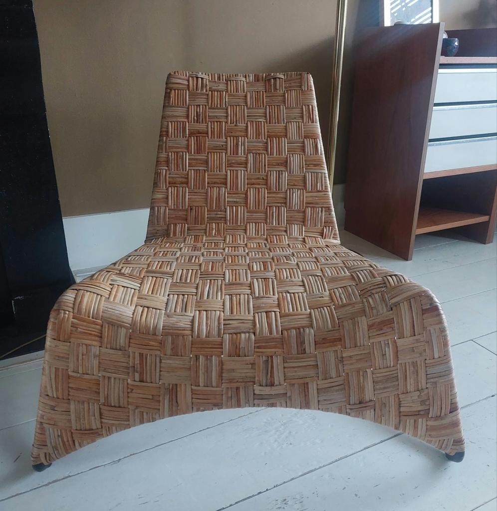 Rotan Fauteuil Måsö – Maria Vinka voor IKEA (2008–2011), Ophalen, Gebruikt, ., Metaal