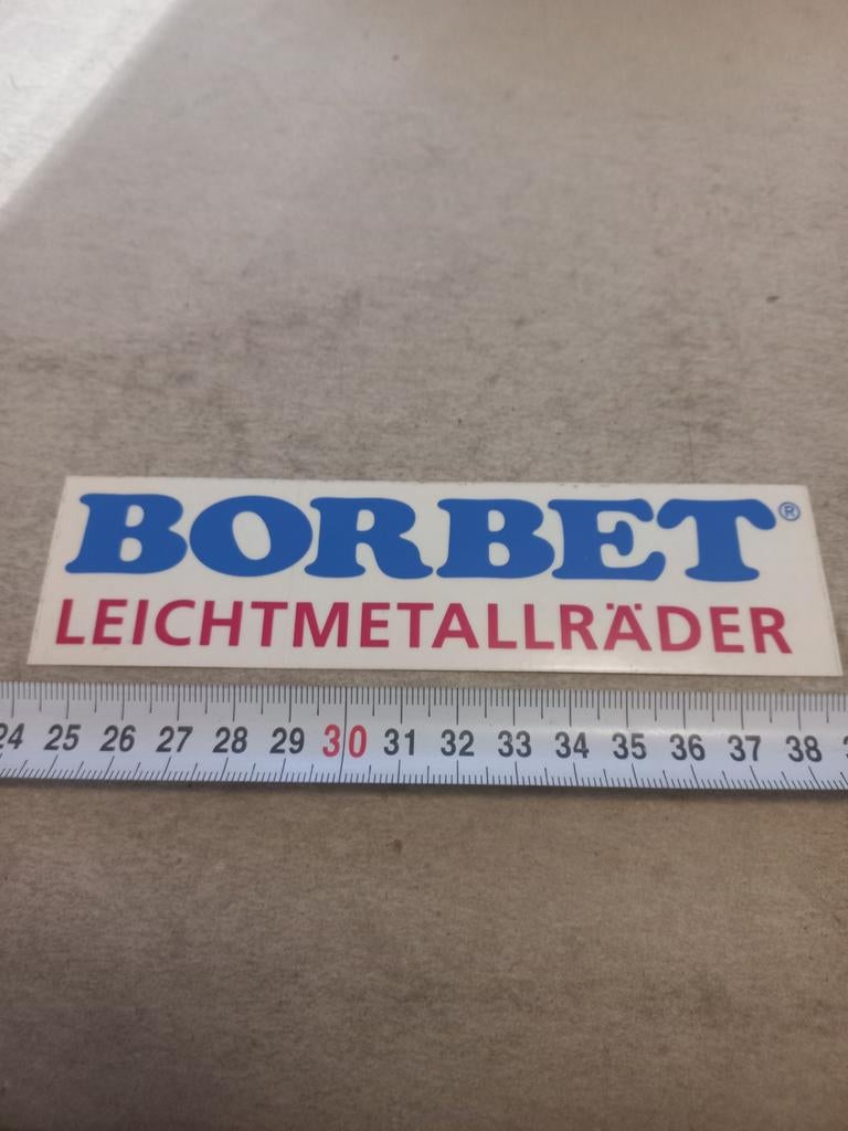 Borbet leichtmetallrader, Ophalen of Verzenden, Zo goed als nieuw