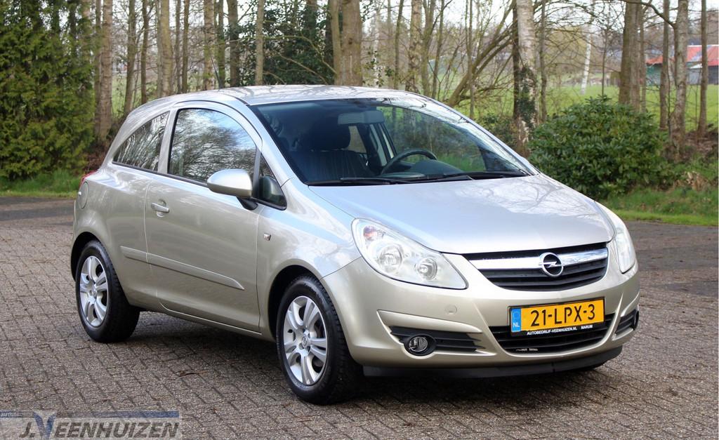 Opel Corsa 1.2-16V Business | 2008 | Nieuwe APK! Leuke auto!, Voorwielaandrijving, 4 cilinders, 82 pk, 1229 cc