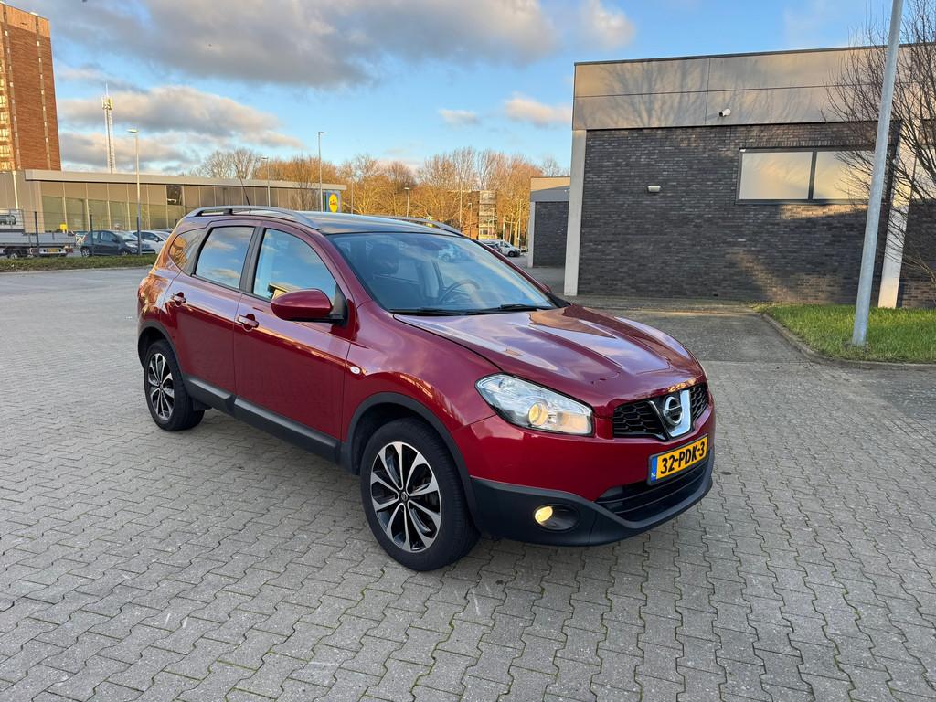 Nissan Qashqai +2 2.0 Connect Edition 7P, Euro 5, Stof, Gebruikt, 7 stoelen