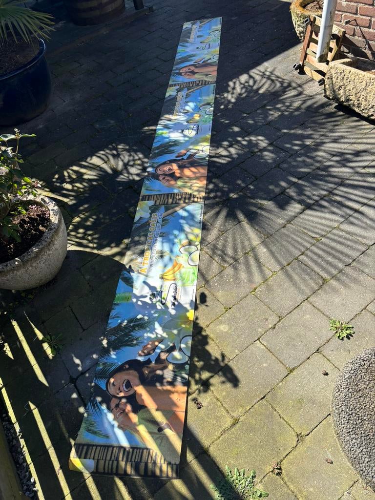 Boswandeling Banner 4,5 meter !!!, Ophalen of Verzenden, Reclamebord