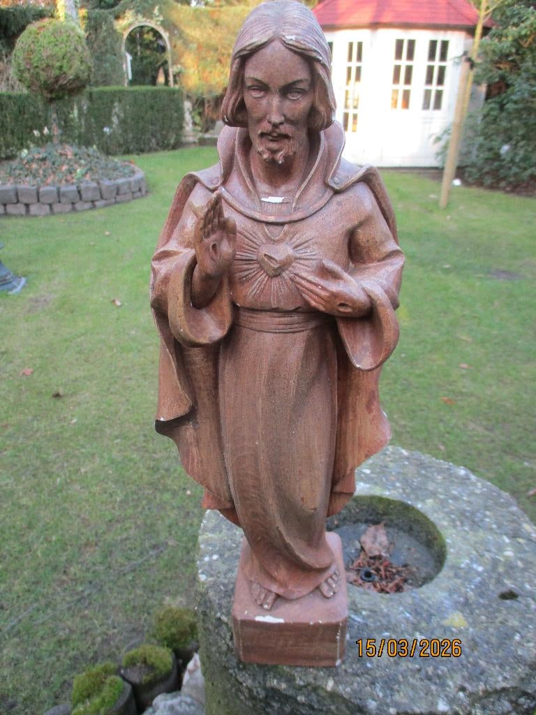 Te koop: H. Hartbeeld, Antiek en Kunst, Antiek | Religie, Ophalen of Verzenden