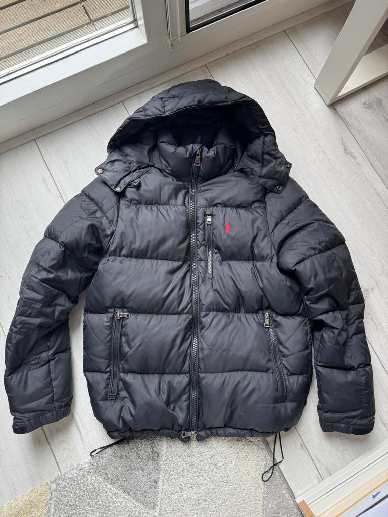 Ralph lauren puffer zwart, Ophalen of Verzenden, Zo goed als nieuw, Zwart