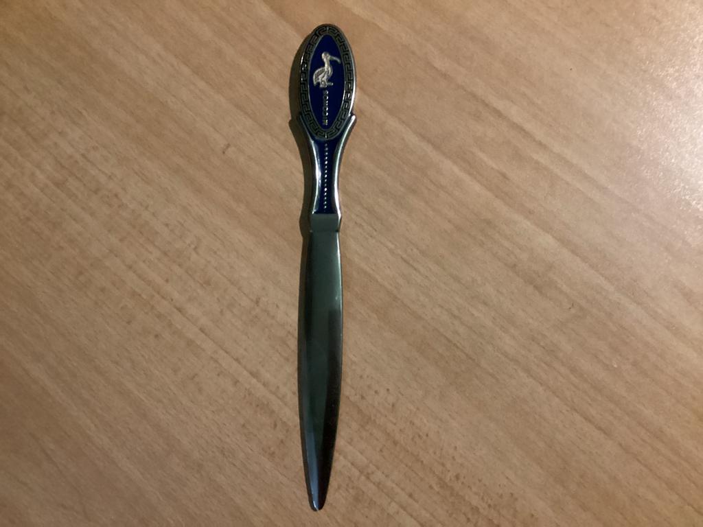 Vintage MYKONOS brief opener, Ophalen of Verzenden