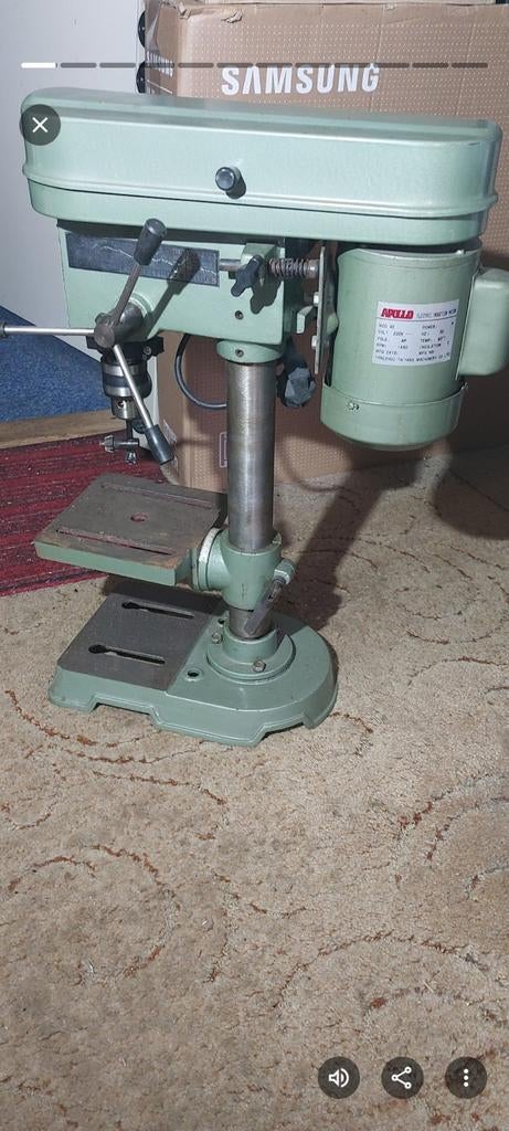 Z.g.a.n. Kolomboormachine compleet, Ophalen, Zo goed als nieuw, 600 watt of meer, Kolomboormachine