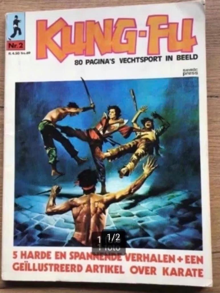 Kung-Fu nr.2, Eén comic, Ophalen of Verzenden, Gelezen, Europa