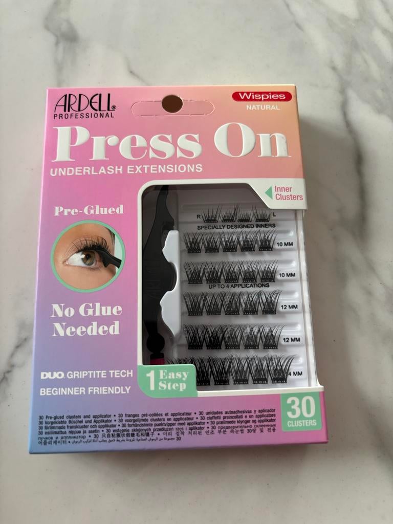 Ardell Wispies Natural Press On Underlash Extensions, Sieraden, Tassen en Uiterlijk, Uiterlijk | Cosmetica en Make-up, Nieuw, Make-up