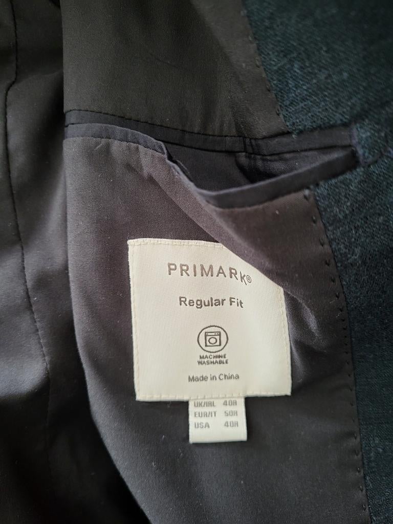 Primark Regular Fit Heren Coltrui - Maat 50R, Kleding | Heren, Ophalen of Verzenden, Gedragen, Primark, Maat 48/50 (M)
