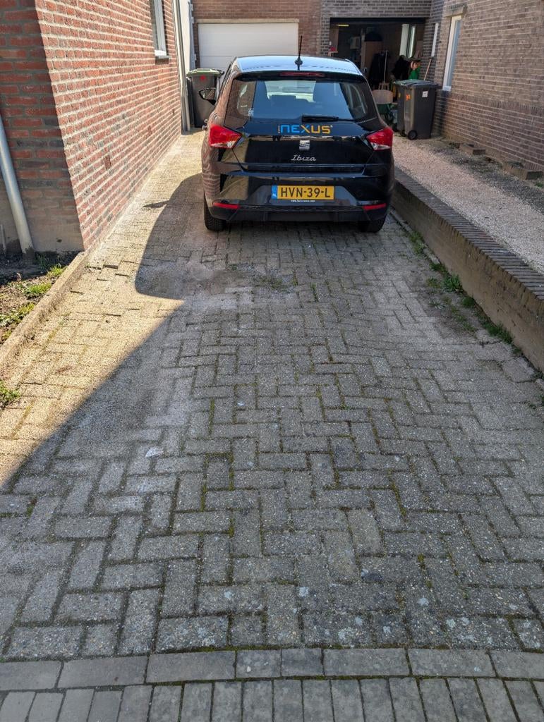 Klinkers oprit, Ophalen