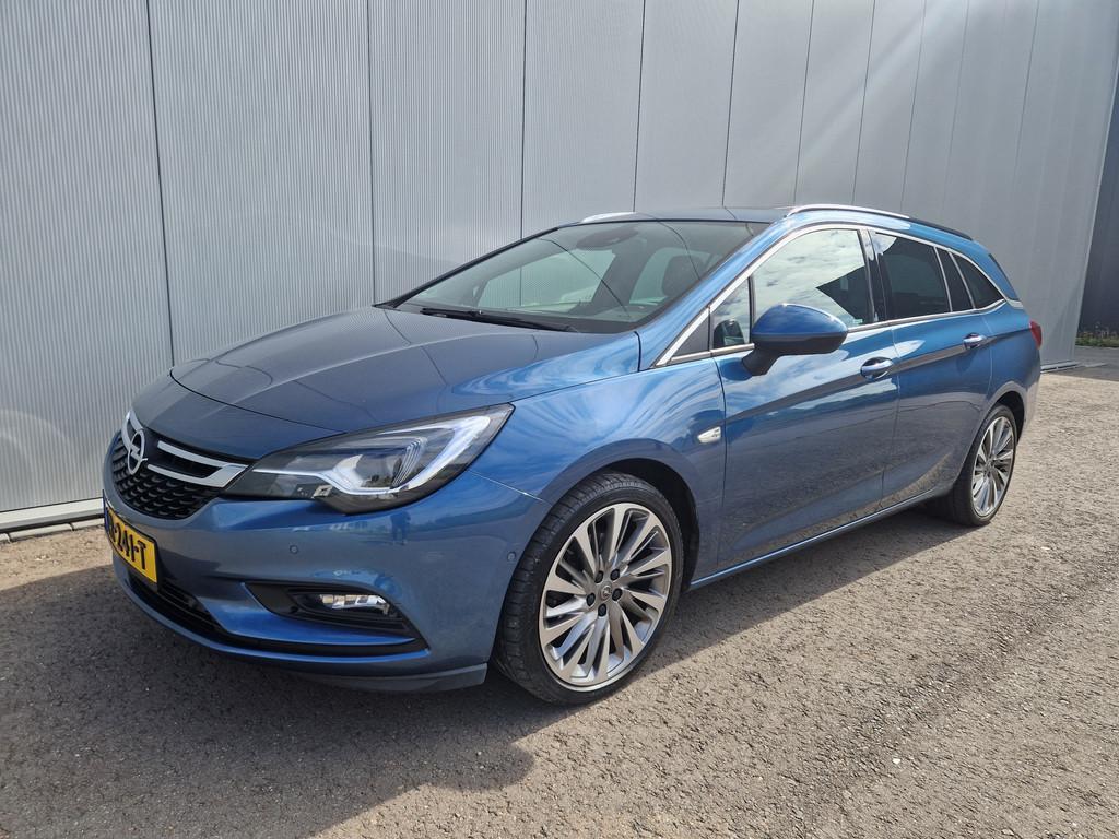 Opel Astra Sports Tourer 1.6 Innovation (bj 2016), Auto's, Voorwielaandrijving, Gebruikt, 4 cilinders, Blauw
