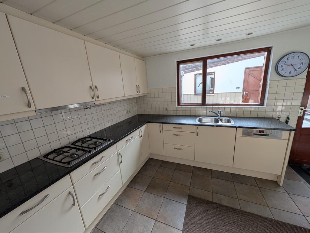 Hoekkeuken 325x275 cm inclusief apparatuur, Ophalen, Gebruikt, Hoekkeuken, Graniet of Steen