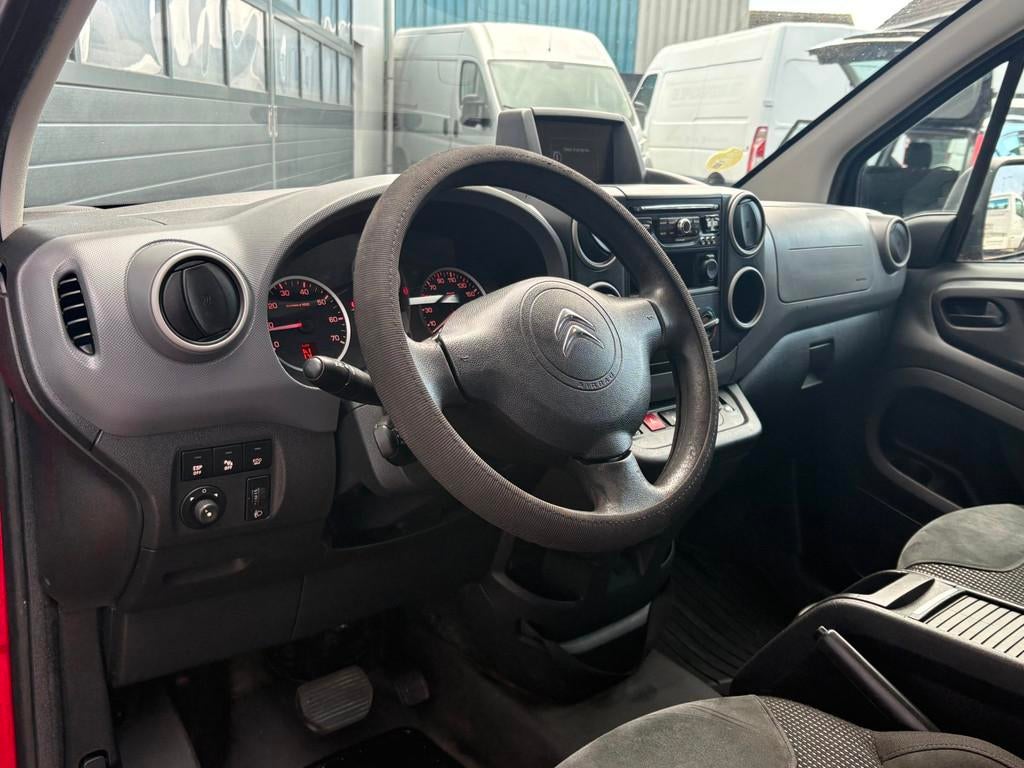 Citroen Berlingo 1.6 e-HDI 90pk Autom. L2 Navi Airco Cruise, Euro 5, 730 kg, Gebruikt, Zwart