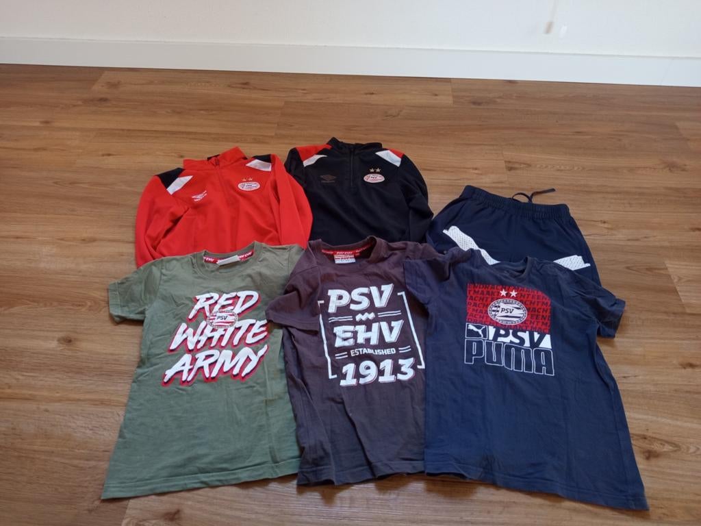 Psv kledingpakket maat 134/140, Ophalen of Verzenden, Gebruikt, Maat 134