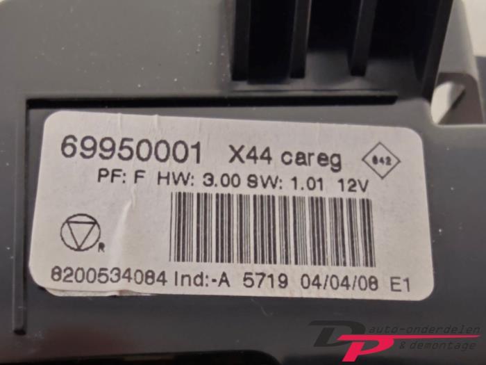 Kachel Bedieningspaneel van een Renault Twingo, Gebruikt, -, Renault, -