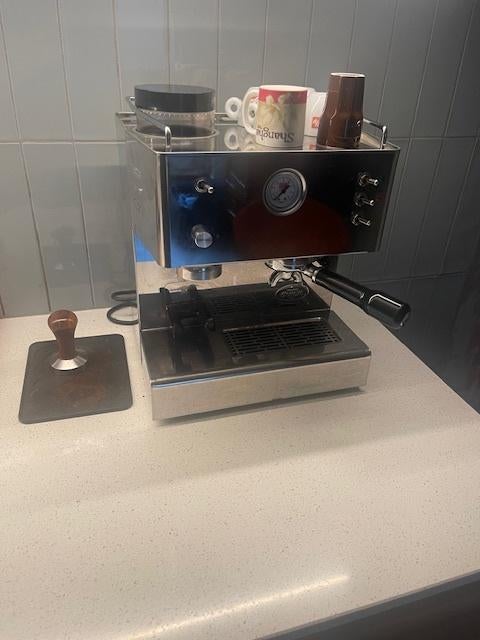 espressomachine, Witgoed en Apparatuur, Koffiezetapparaten, Ophalen, Gebruikt, 2 tot 4 kopjes, Afneembaar waterreservoir