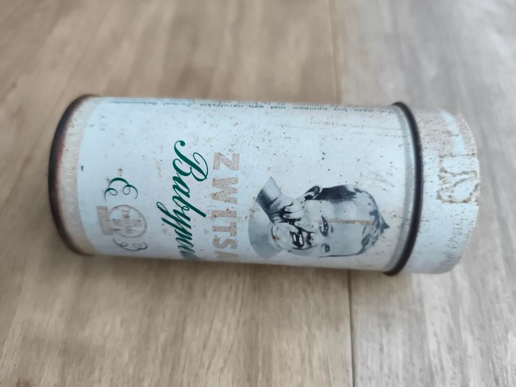 Vintage Zwitsal babypoeder blik, Verzamelen, Merken en Reclamevoorwerpen, Ophalen of Verzenden, Gebruikt, Gebruiksvoorwerp