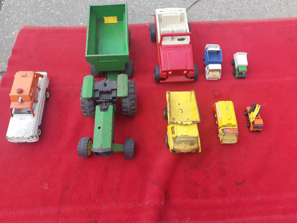 ORGINELE TONKA.S SPEELGOED OBJECTEN BIEDEN, Ophalen of Verzenden