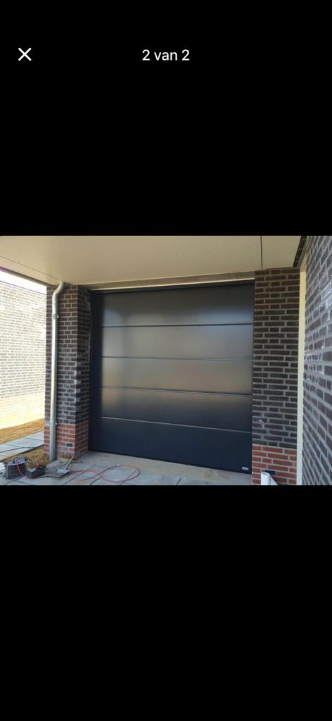 Garagedeur in super staat te koop (Vos garagedeur), Ophalen, Garagedeur, Zo goed als nieuw, 120 cm of meer