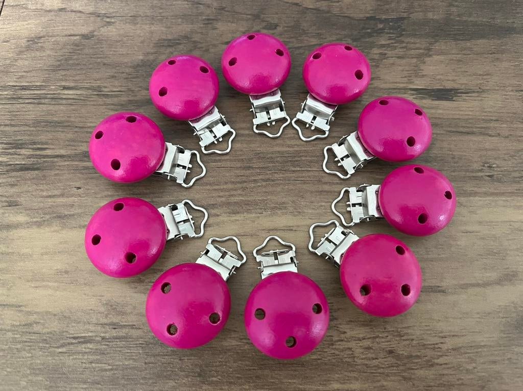 Speenclips van hout, Hobby en Vrije tijd, Kralen en Sieraden maken, Ophalen of Verzenden