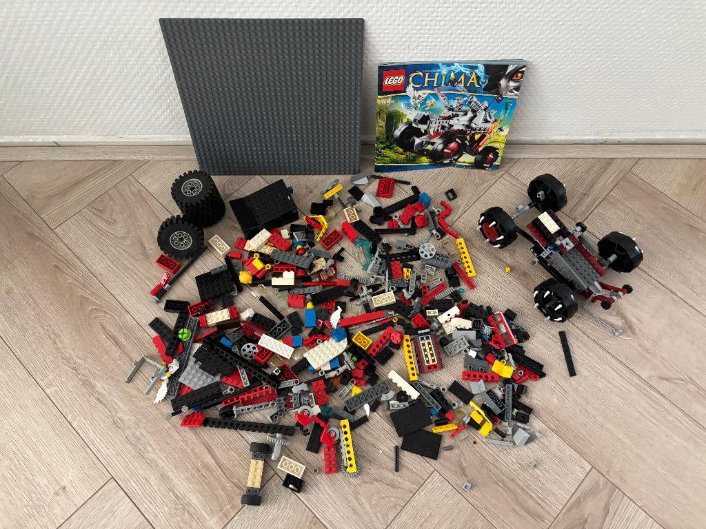 Collectie divers lego 1,1 kilo + Chima 70004 + polybag 30018, Ophalen of Verzenden, Zo goed als nieuw, Losse stenen, Lego