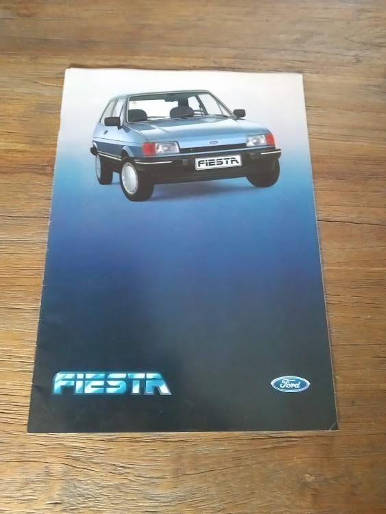 Ford Fiesta o.a. Fiesta XR 2 [ 7 / 1985 ] 26 pag., Verzenden, Zo goed als nieuw, Ford