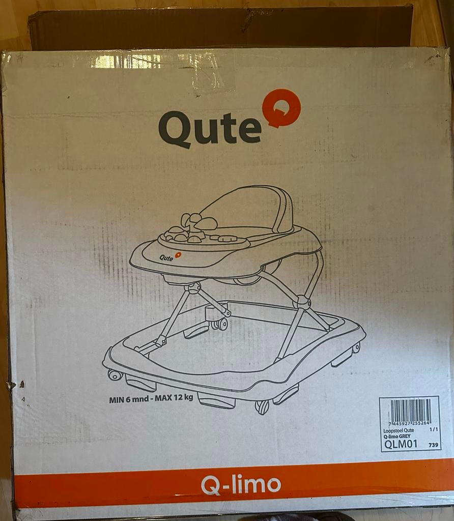 Qute Q-limo loopstoel, Ophalen of Verzenden, Zo goed als nieuw, Overige merken