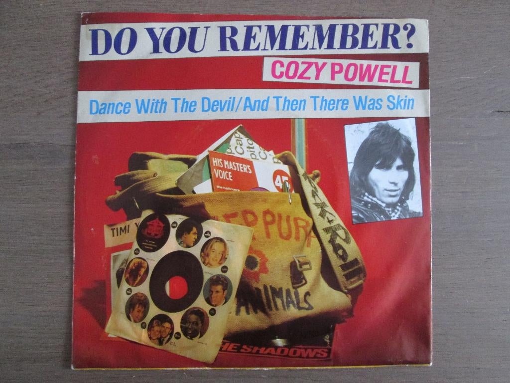 Cozy Powell - Dance With The Devil / And Then There Was Skin, Gebruikt, Verzenden, Overige genres, 7 inch