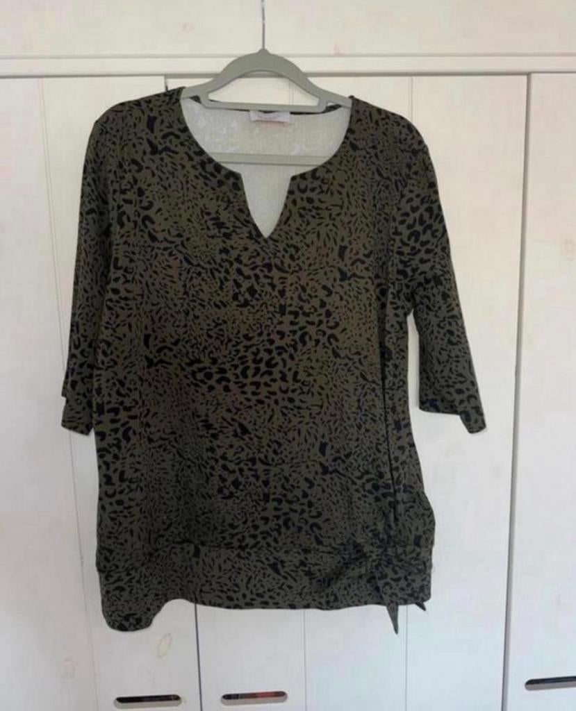 Daelin travelstof shirt L, Maat 42/44 (L), Ophalen of Verzenden, Zo goed als nieuw, Korte mouw