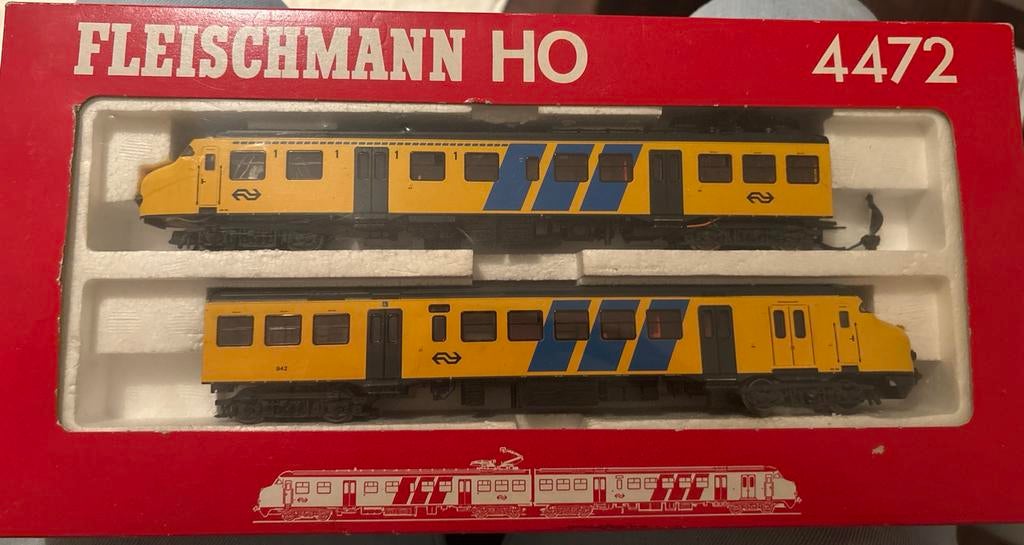 Fleischmann 4472 NS Plan V Treinstel, Hobby en Vrije tijd, Modeltreinen | H0, Gelijkstroom, Fleischmann, Ophalen of Verzenden